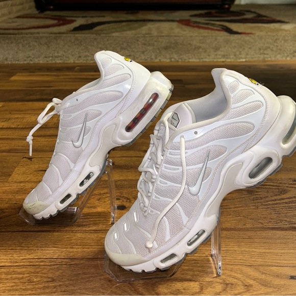 Nike Other - Men’s Nike Air Max Plus White Tennis Shoes • Size 12 • Good Condition No Box